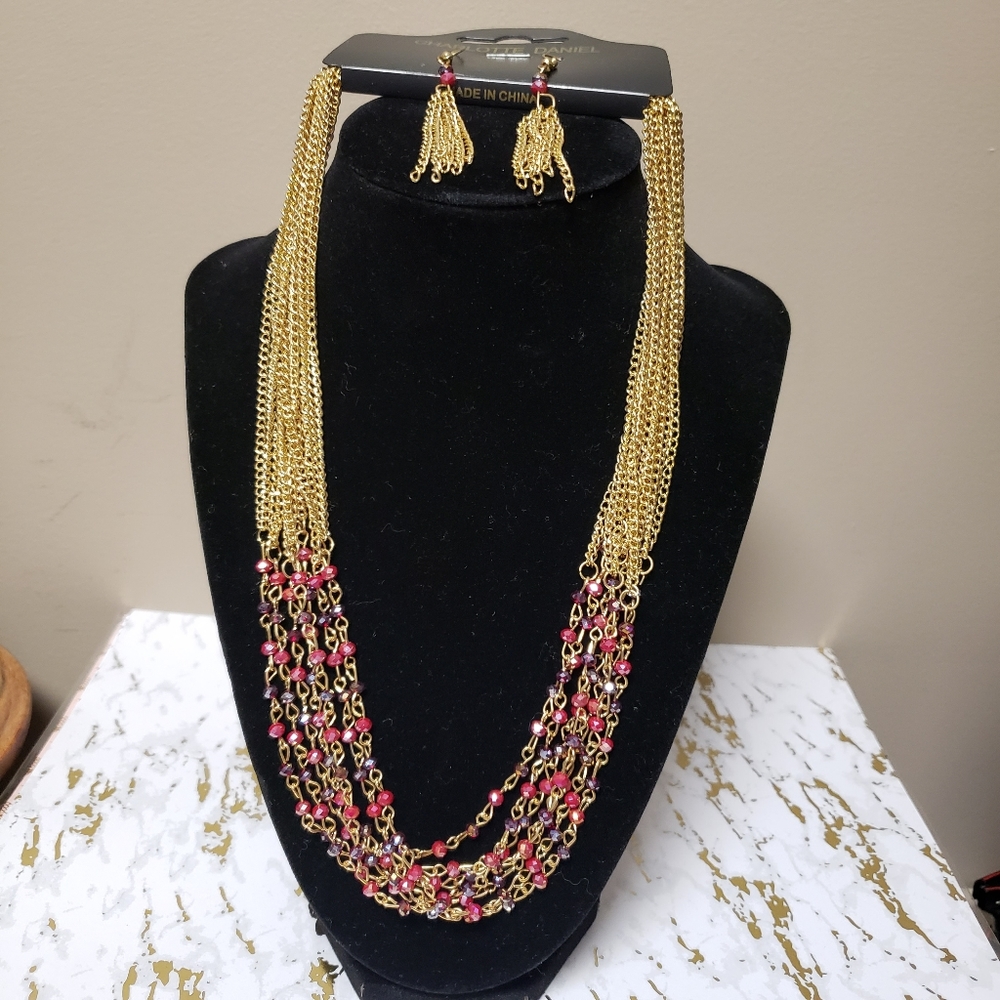 Layered Beaded Necklace